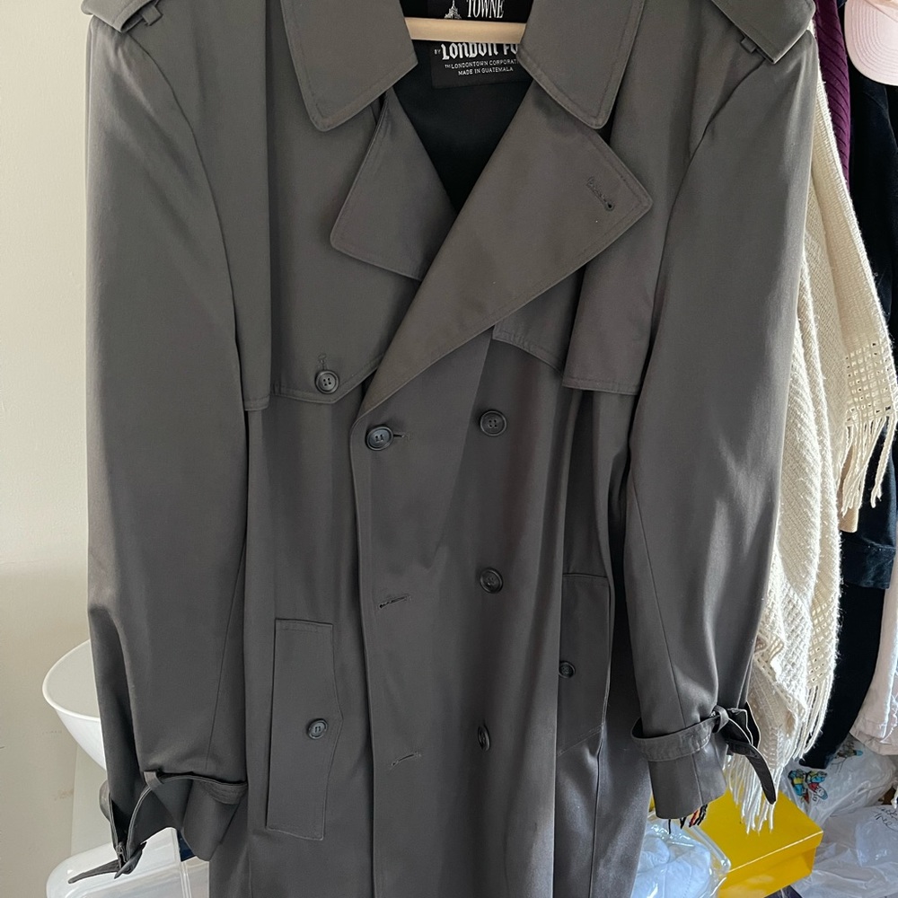 Mens London Fog Raincoat